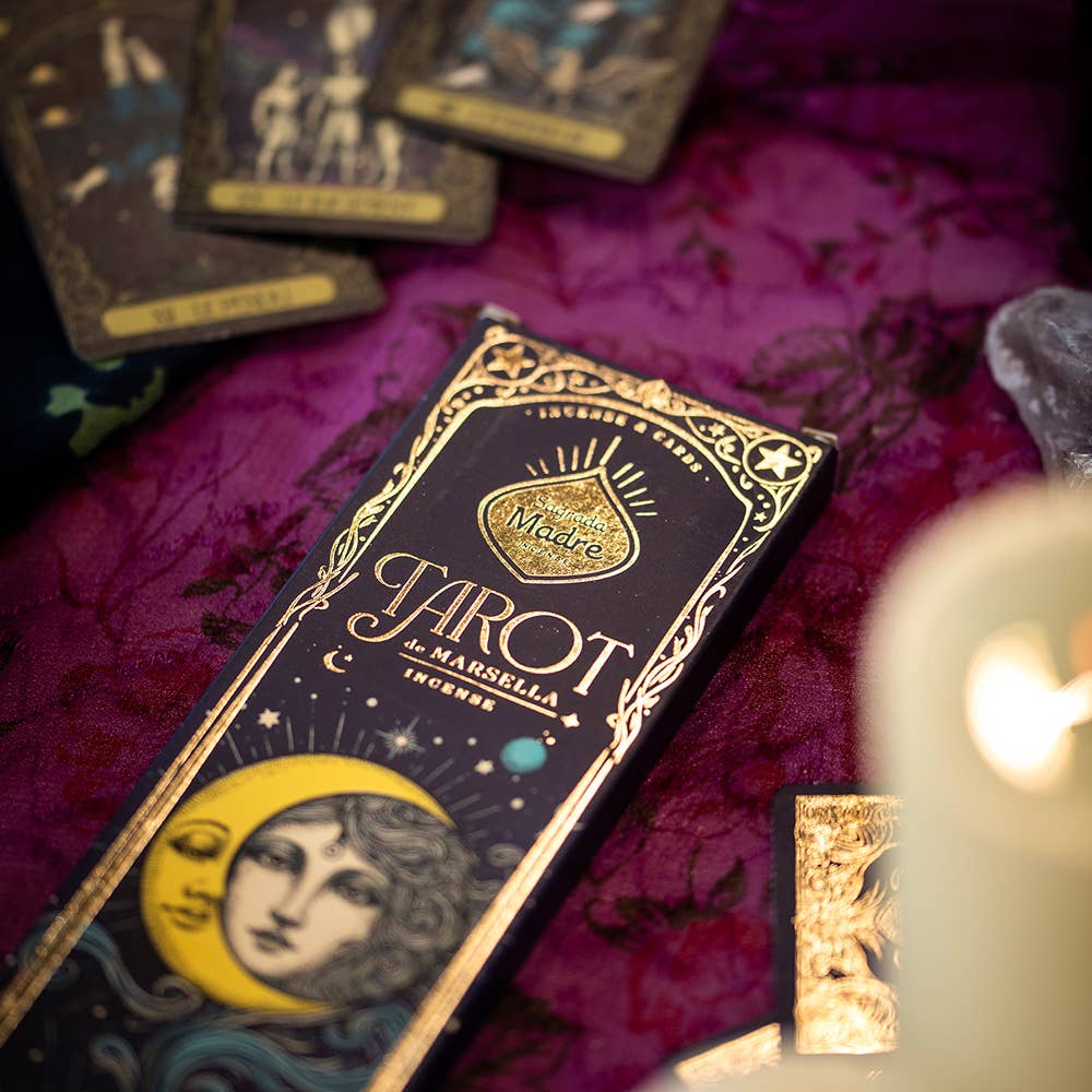 Nag Champa Frankincense Tarot of Marselle Incense 8 Sticks