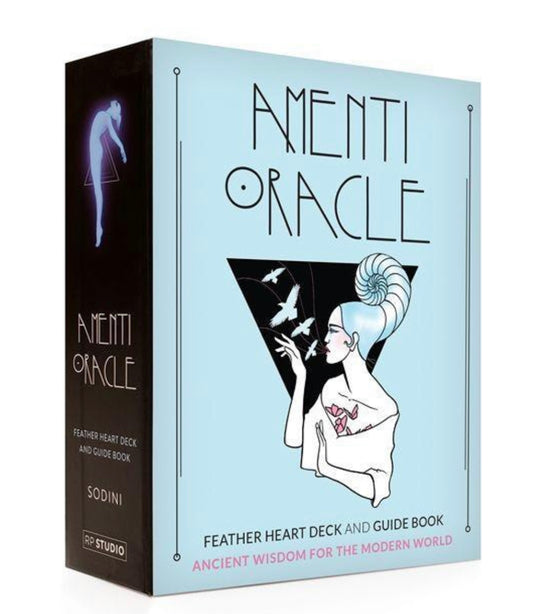 Amenti Oracle Feather Heart Deck and Guide Book: Ancient Wisdom for the Modern World