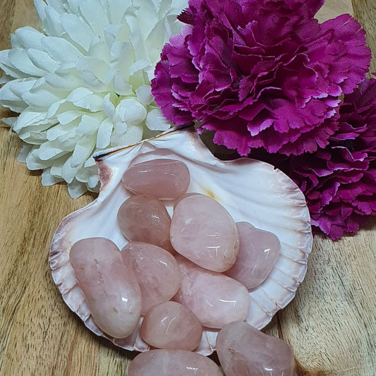 Rose Quartz Tumbled Stone