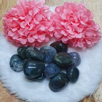 Moss Agate Tumbled Stone