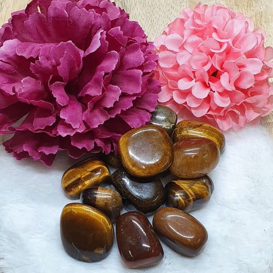 Tiger Eye Gold Tumbled Stone