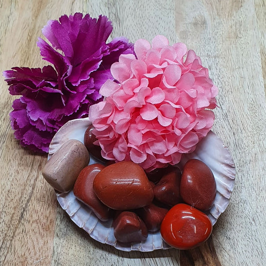 Red Jasper Tumbled Stone