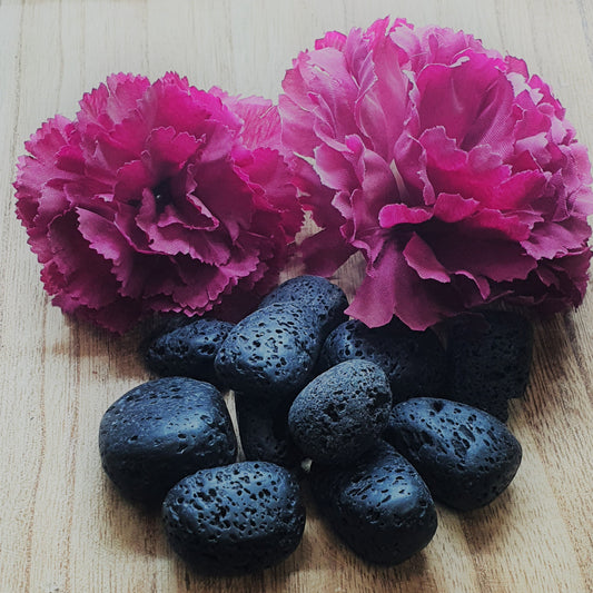 Lava Tumbled Stone