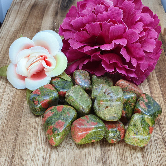 Unakite Tumbled Stone
