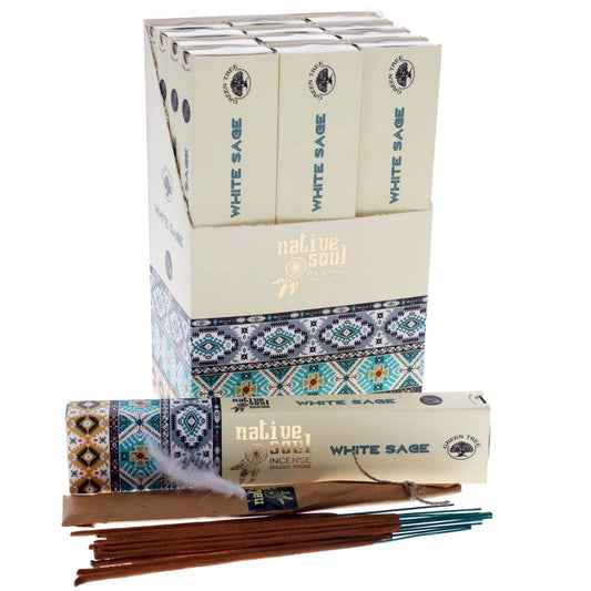 Native Soul 15gms - White Sage Incense
