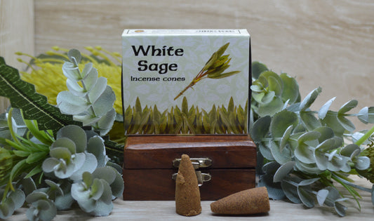 White Sage Cones - Kamini