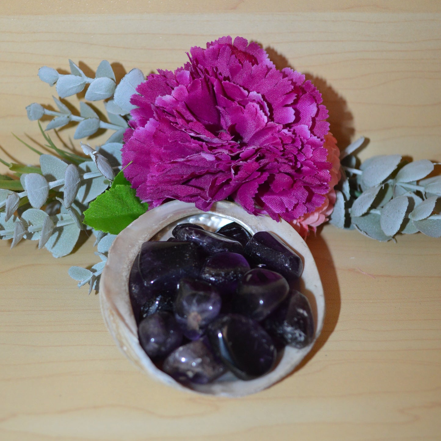 Amethyst Tumbled Stone