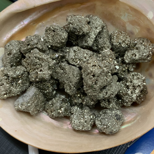 Pyrite Clusters